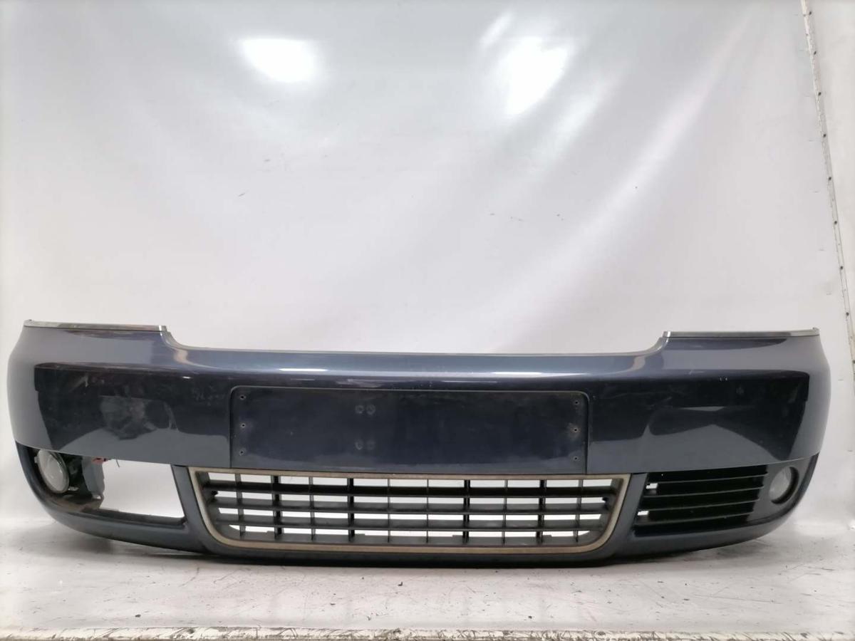 Audi A6 4B original Sto&szlig;stange Sto&szlig;f&auml;nger vorn LY5X Aquablau Facelift BJ03